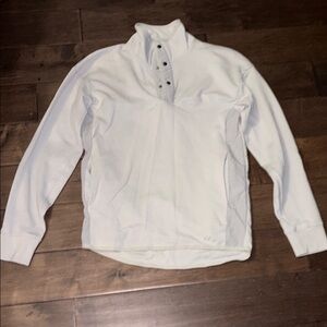 Jack & Jones 2 tone Light Gray pull over lightweight jacket, size small